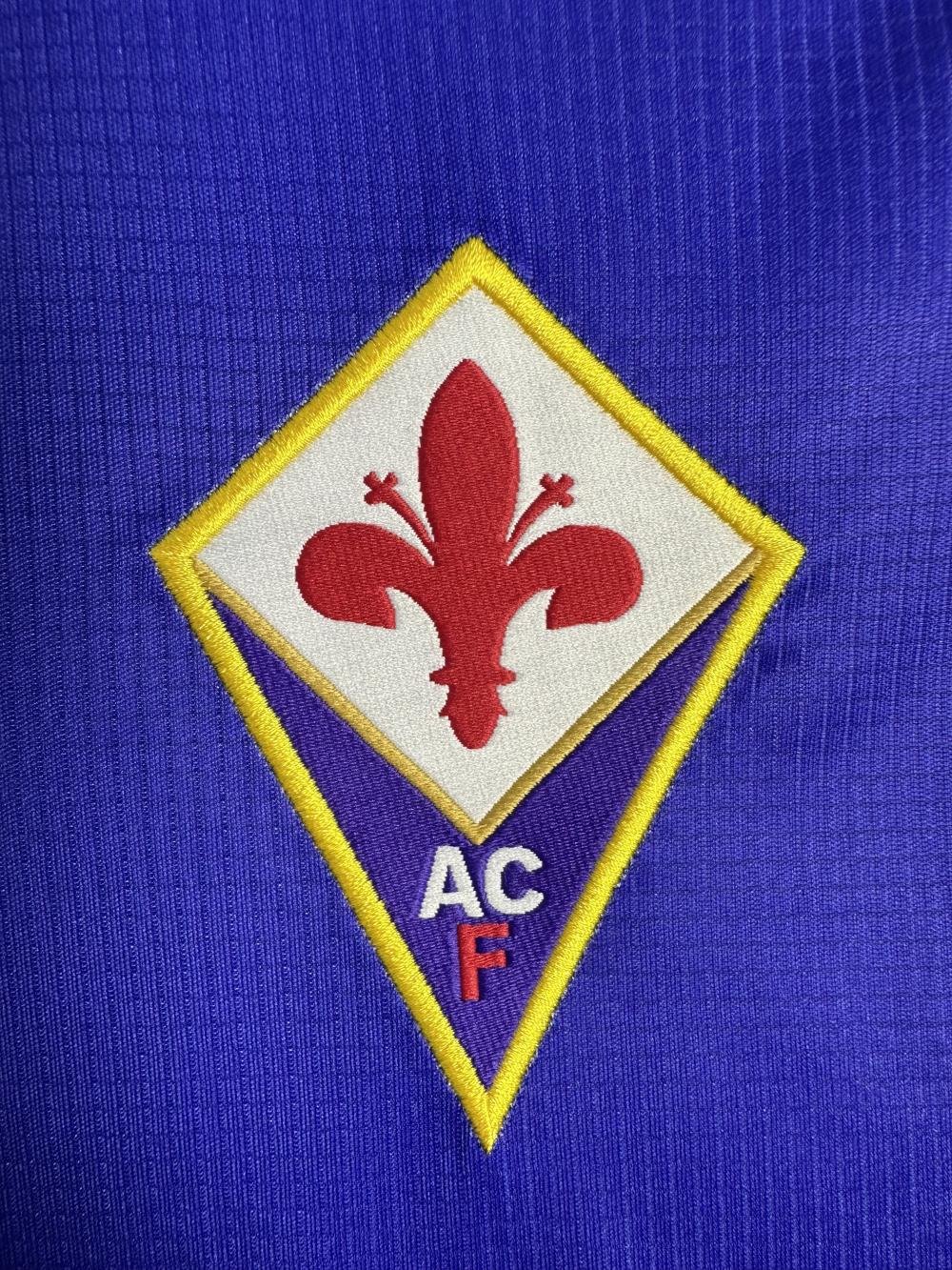 1998/1999 Retro Long Sleeve Fiorentina Home