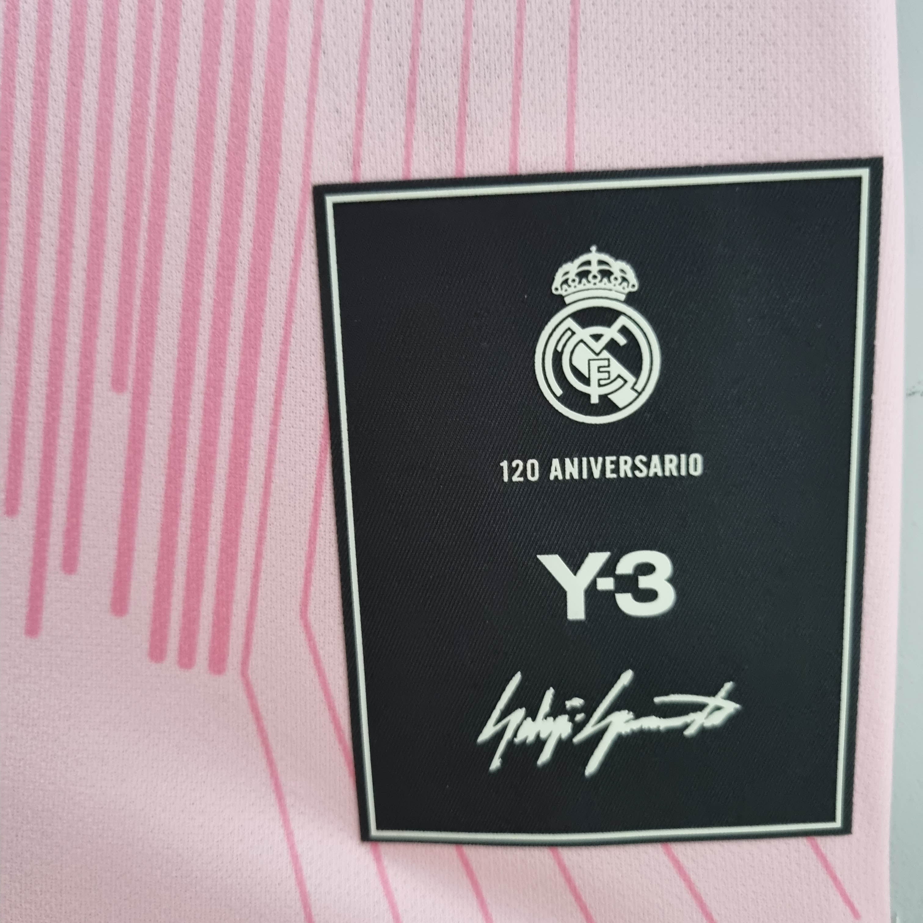 2022 Real Madrid Y-3 Special Edition Pink