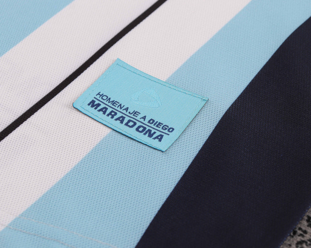 2001 Retro Argentina National Team Maradona Commemorative Edition Jersey