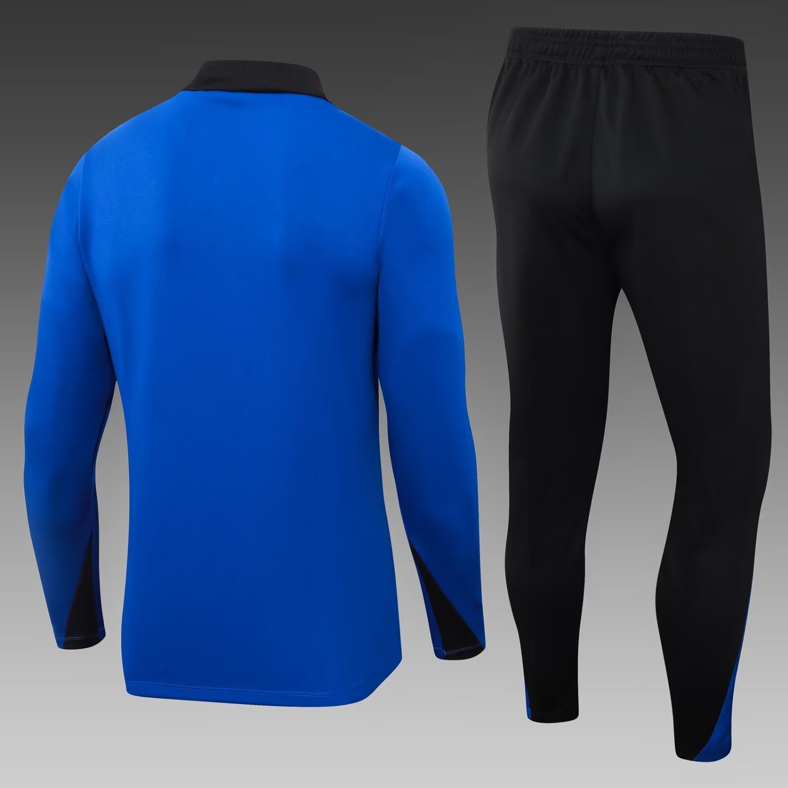 2024/2025 Barcelona Half-Pull Training Suit Color Blue