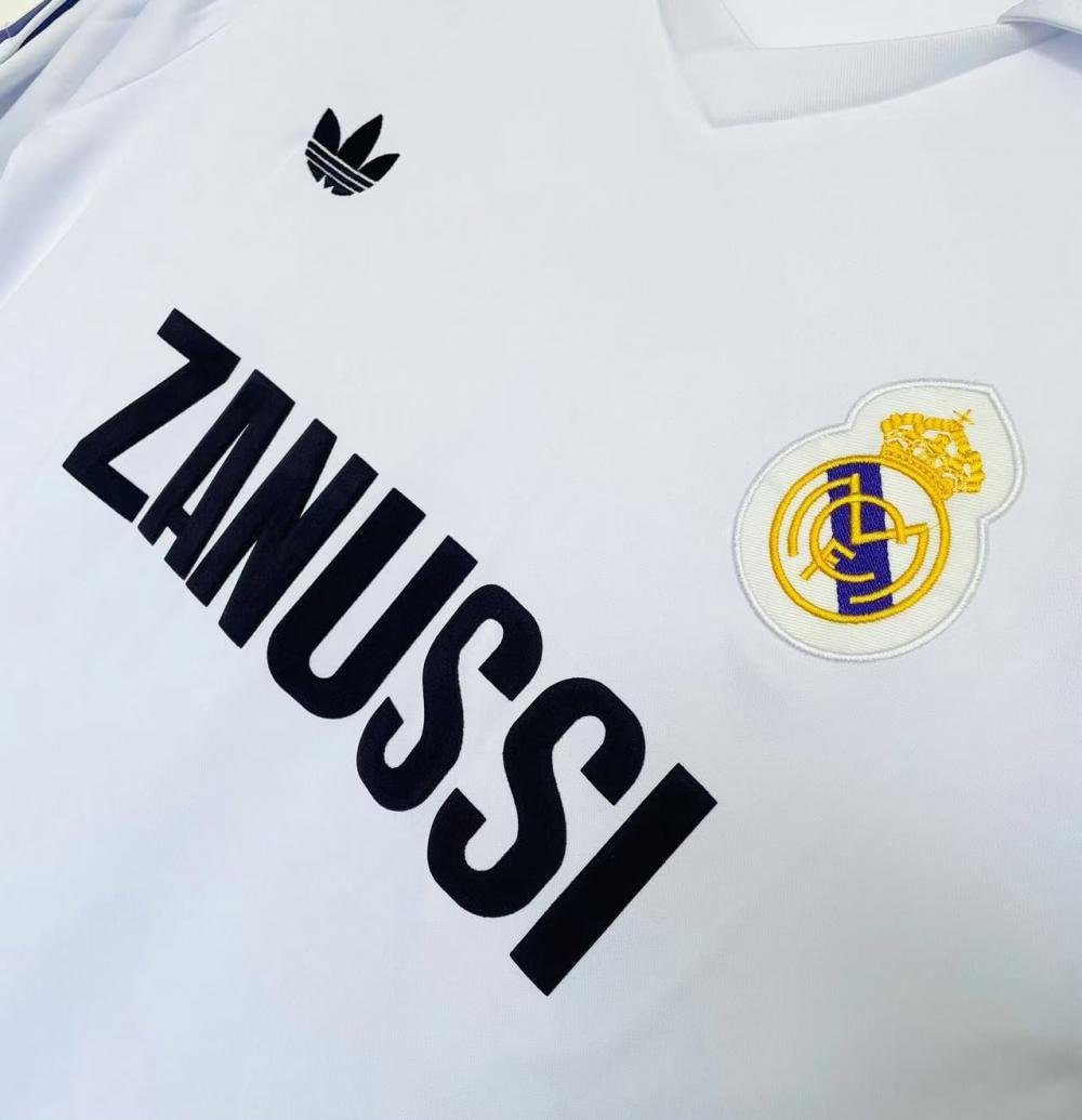 1984/1985 Retro Real Madrid Home