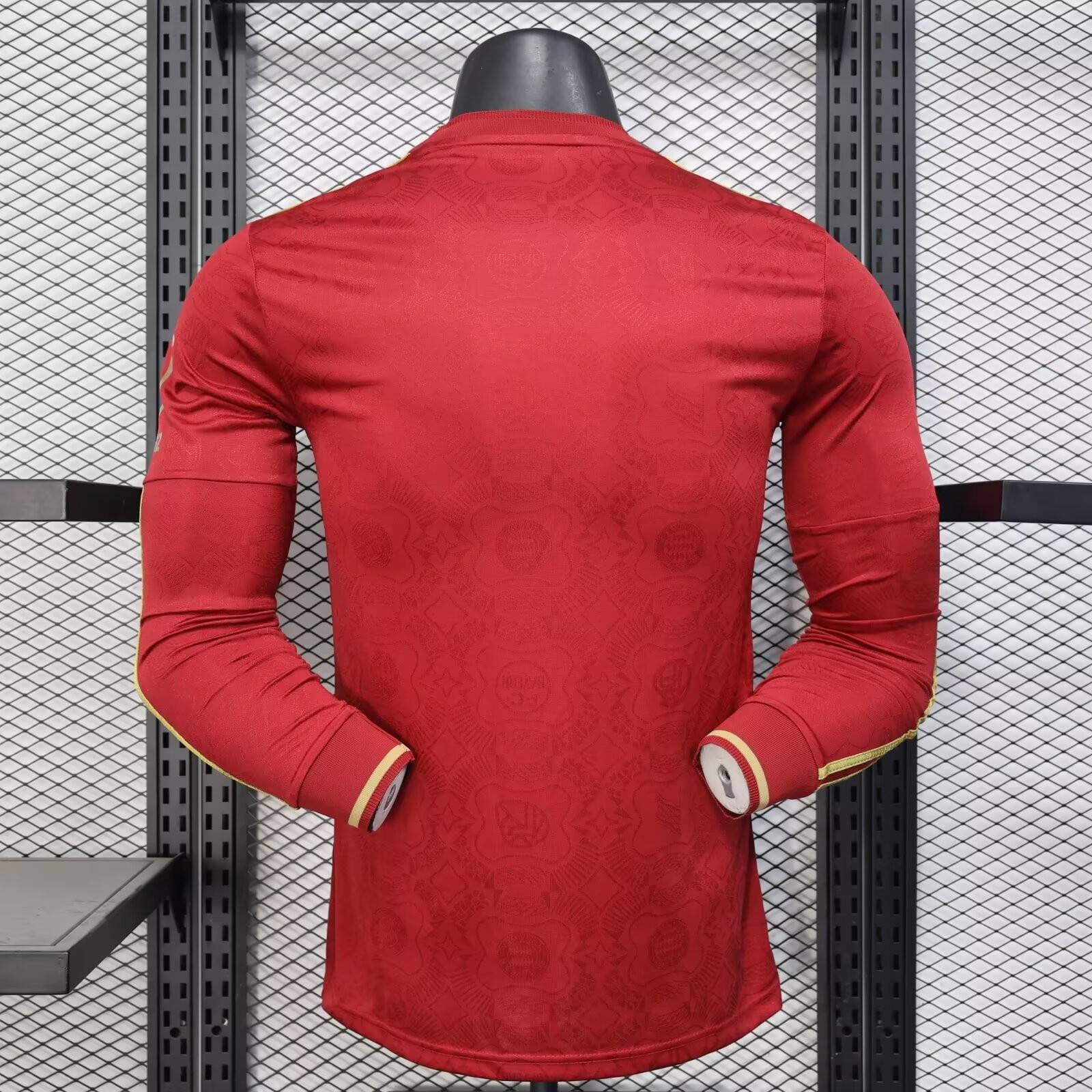 2025/2026 Long Sleeve Player Version Bayern Munich 125th Anniversary Red