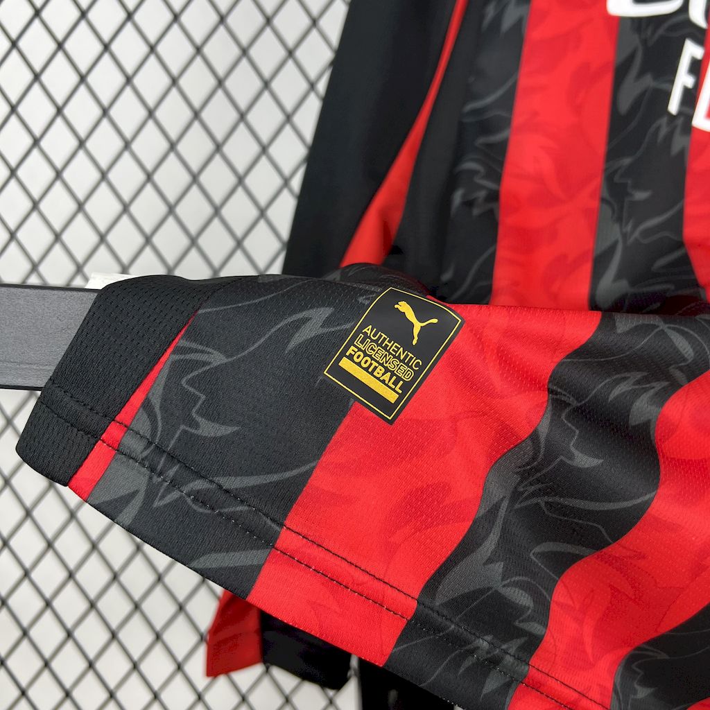 2025/2026 AC Milan Long Sleeves Home