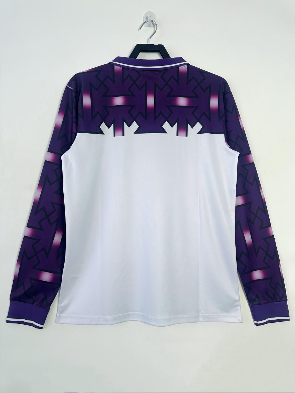 1992/1993 Retro Long Sleeve Fiorentina Away