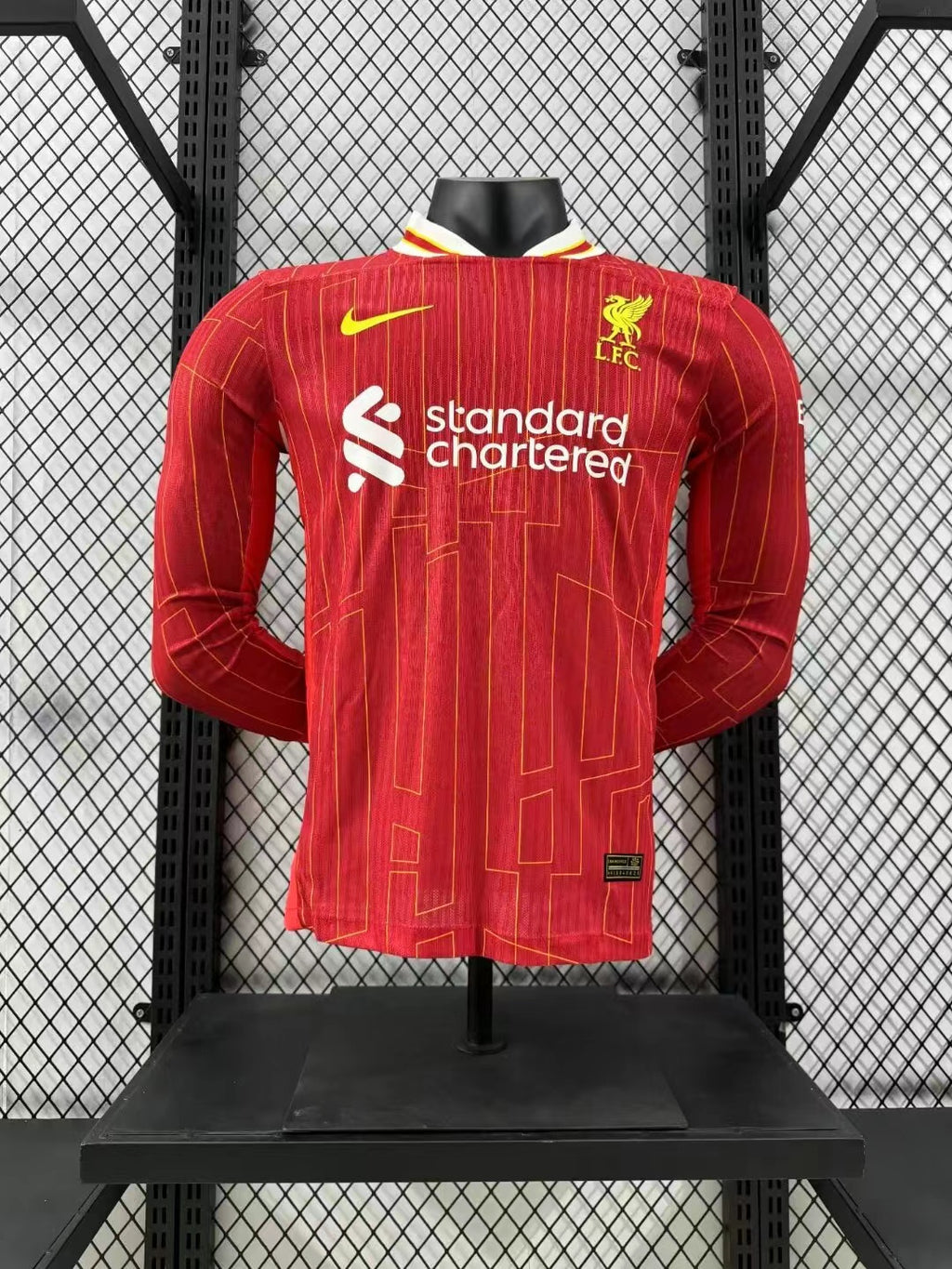 2024/2025 Long Sleeve Liverpool Home Player Version