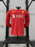 2024/2025 Long Sleeve Liverpool Home Player Version