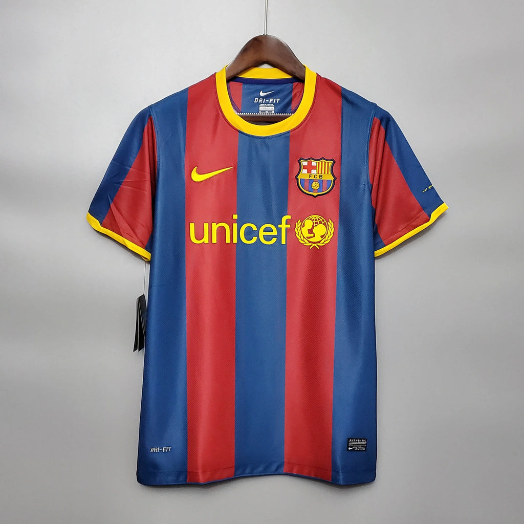 2010/2011 Retro Barcelona Home