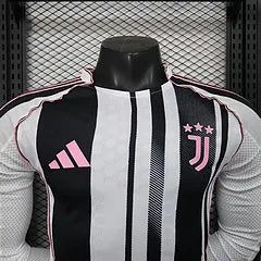 2025/2026 Long Sleeve Player Version Juventus Home