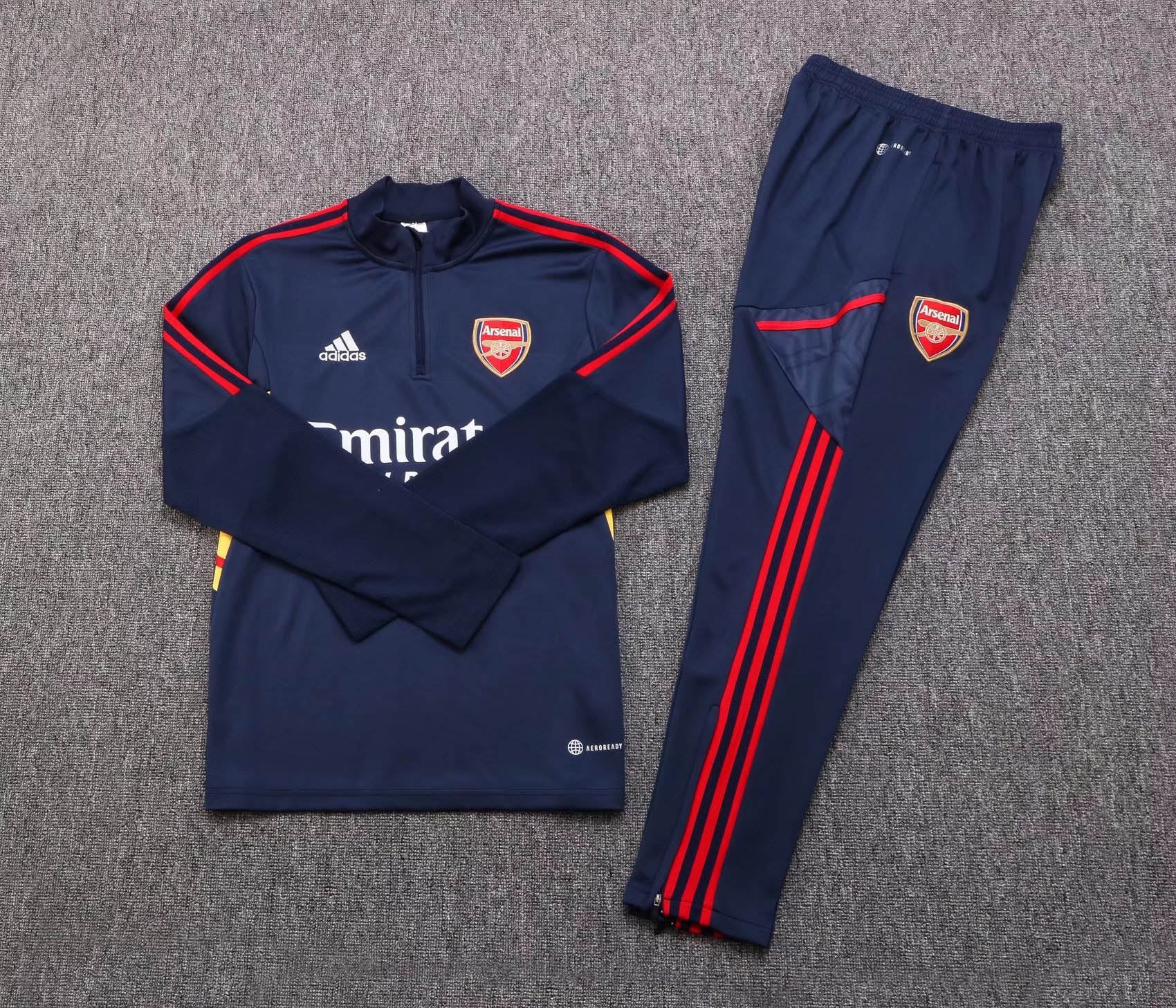 2022/2023 Arsenal Half-Pull Training Suit Royal Blue