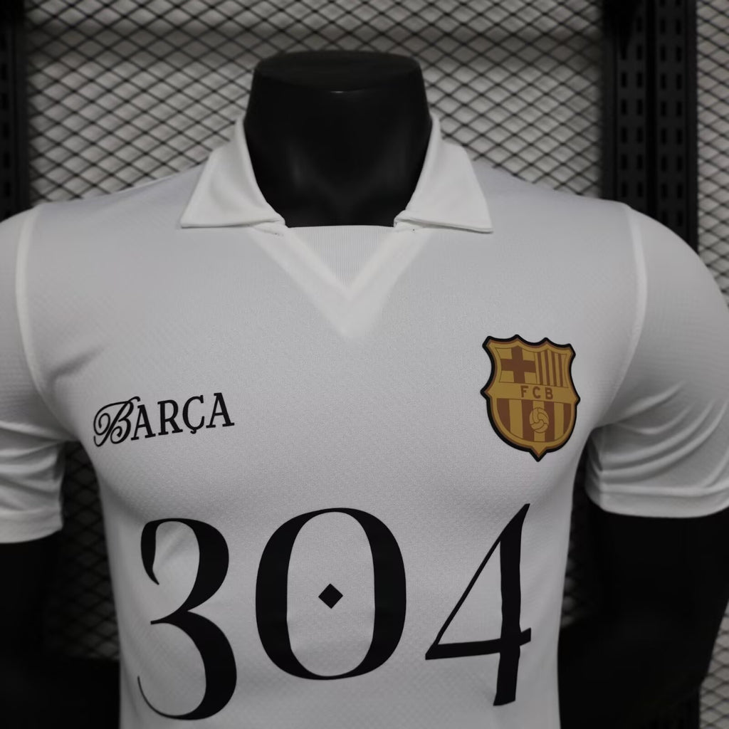 2024/2025 Player Version Barcelona White LAMINE YAMAL Commemorative 304