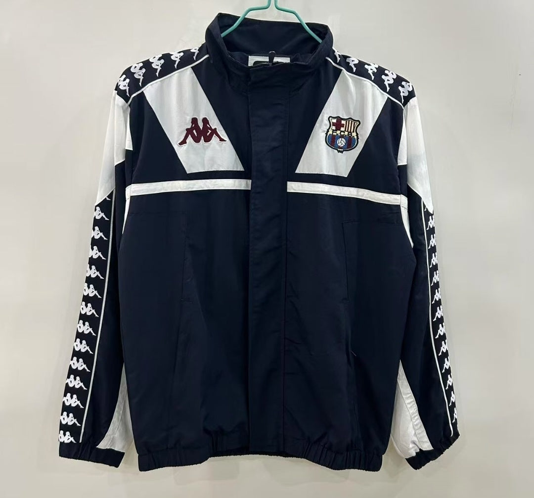1967 Retro Barcelona Windbreaker Black Jersey