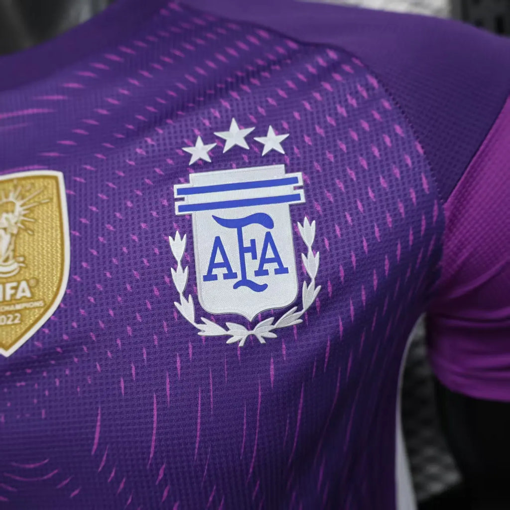 2025/2026 Player Version Argentina Goalkeeper Purple