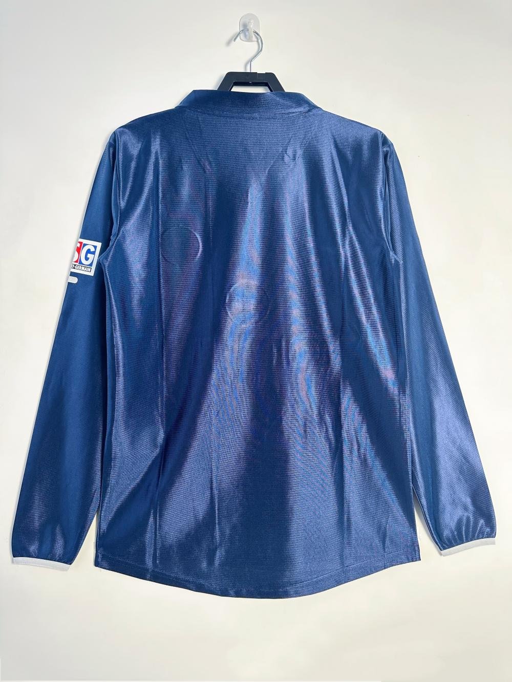 2001/2002 Retro Long Sleeve Psg Paris Saint-Germain Home