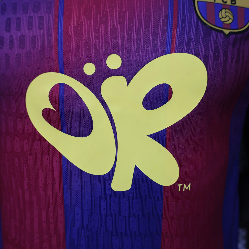 2026/2027 Player Version Barcelona "OK" Collab Edition Football Shirt 1:1 Thai Quality