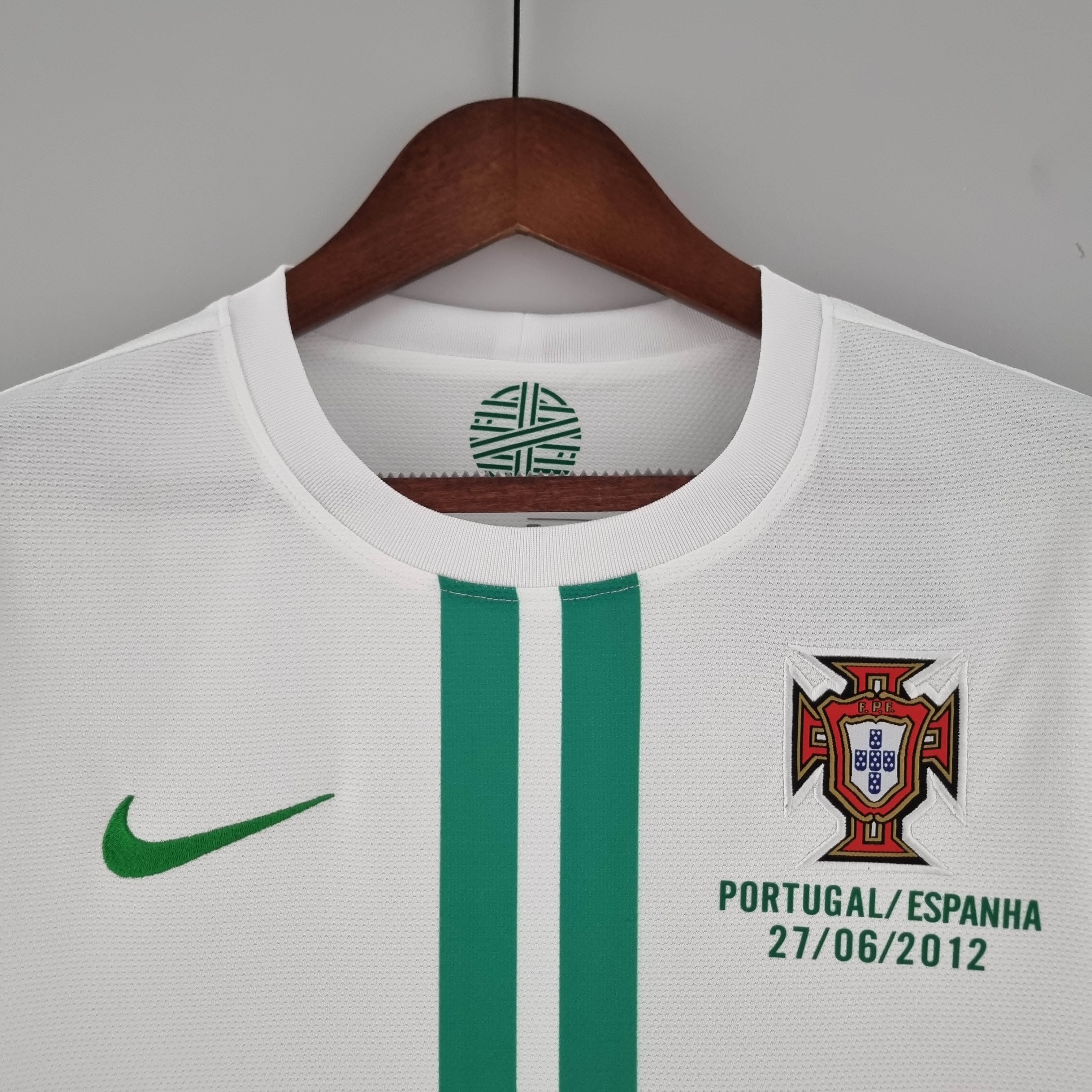 2012 Retro Long Sleeve Portugal Away