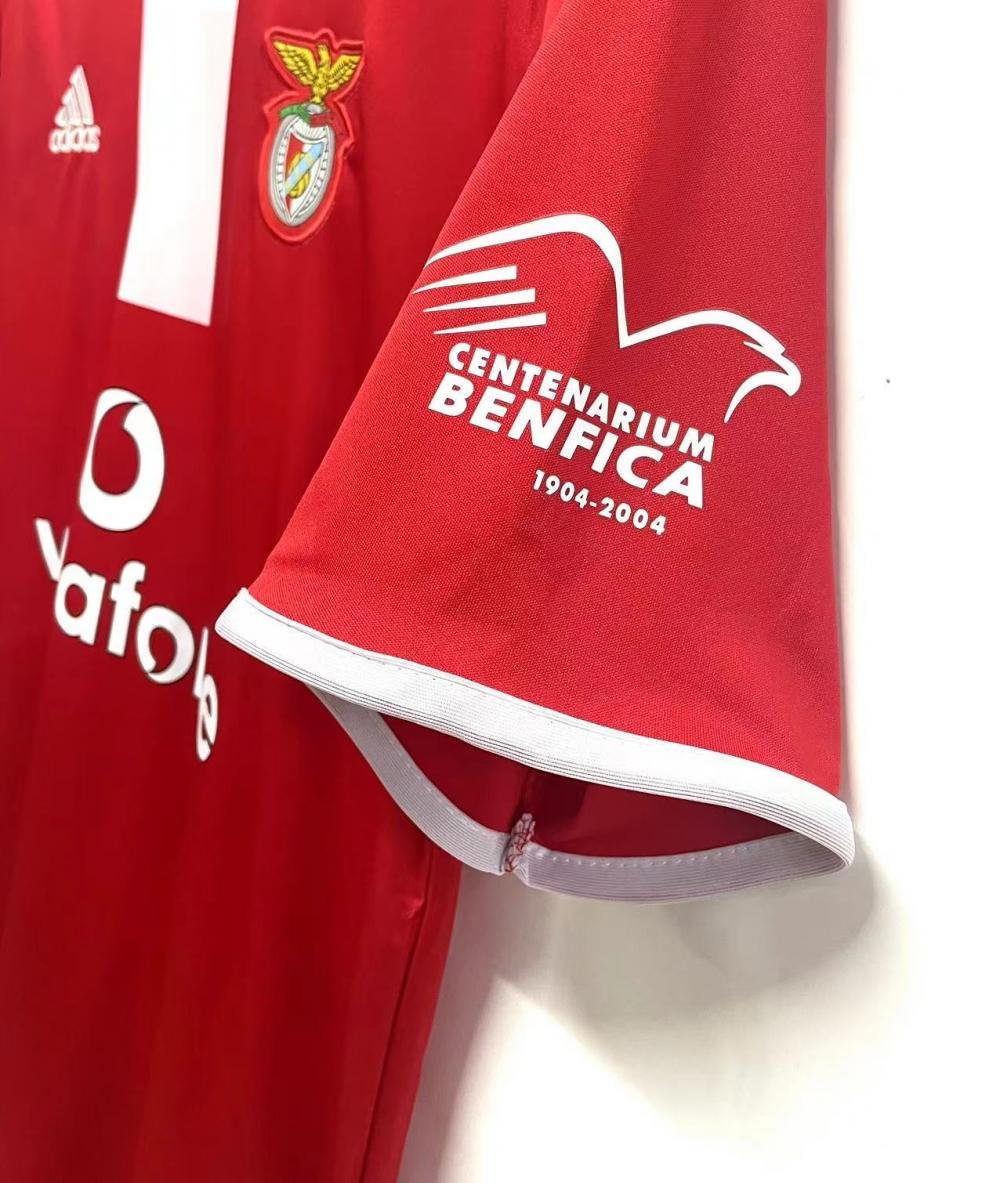 2004-2005 Retro Benfica Home