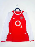 2002/2004 Retro Long Sleeve Arsenal Home