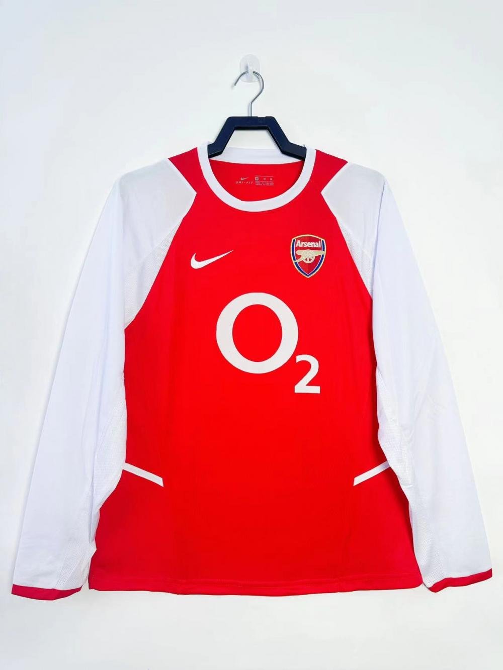 2002/2004 Retro Long Sleeve Arsenal Home