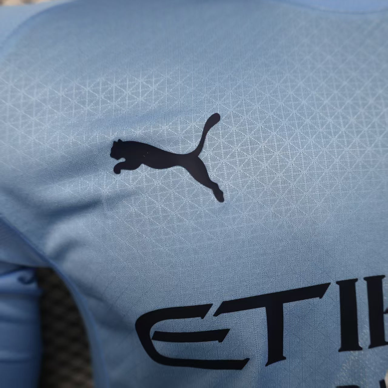 2025/2026 Long Sleeve Player Version Manchester City Home
