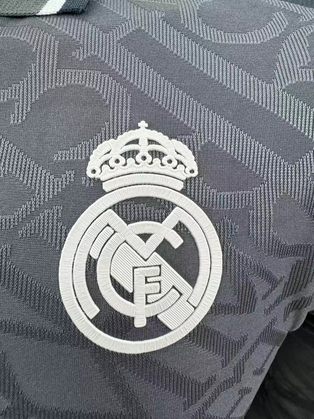 2024/2025 Player Version Real Madrid Third Away Long Sleeve Jersey