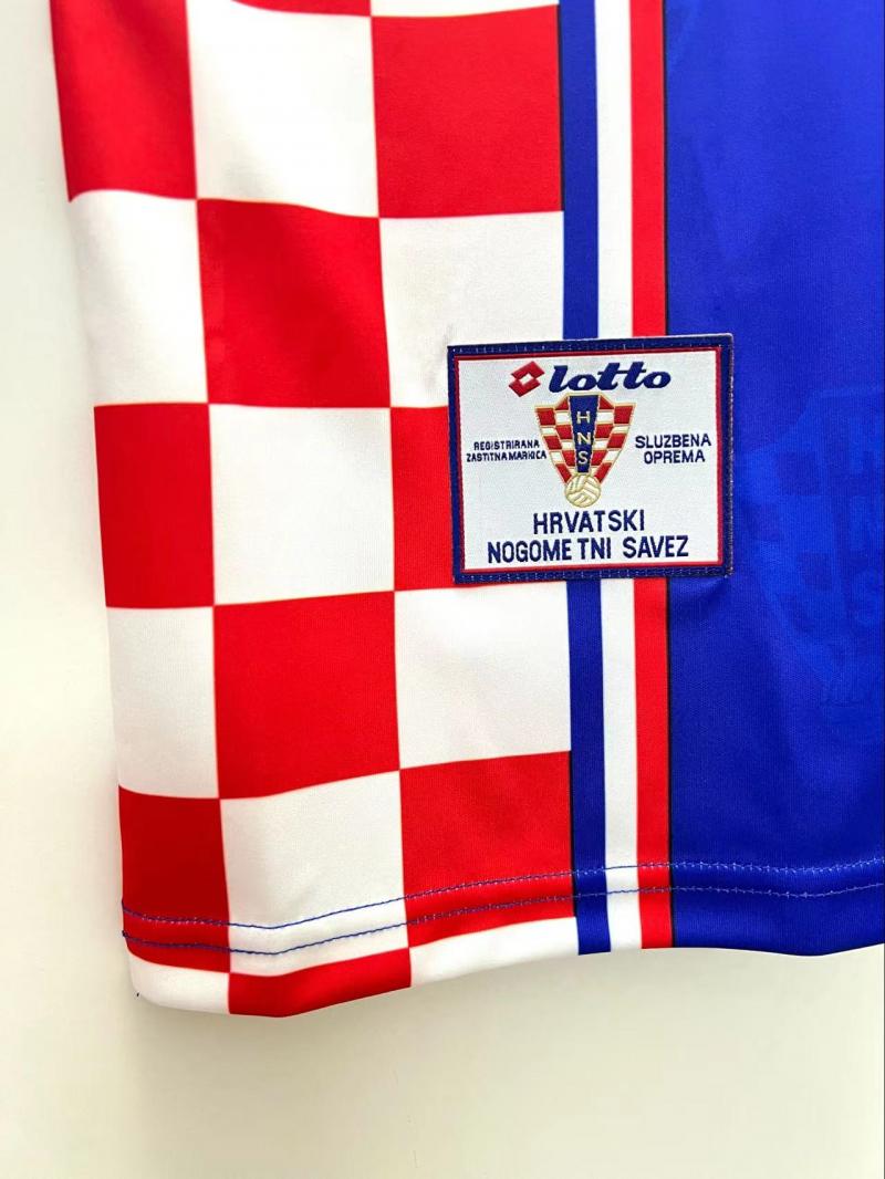 1998 Retro Croatia National Team Away
