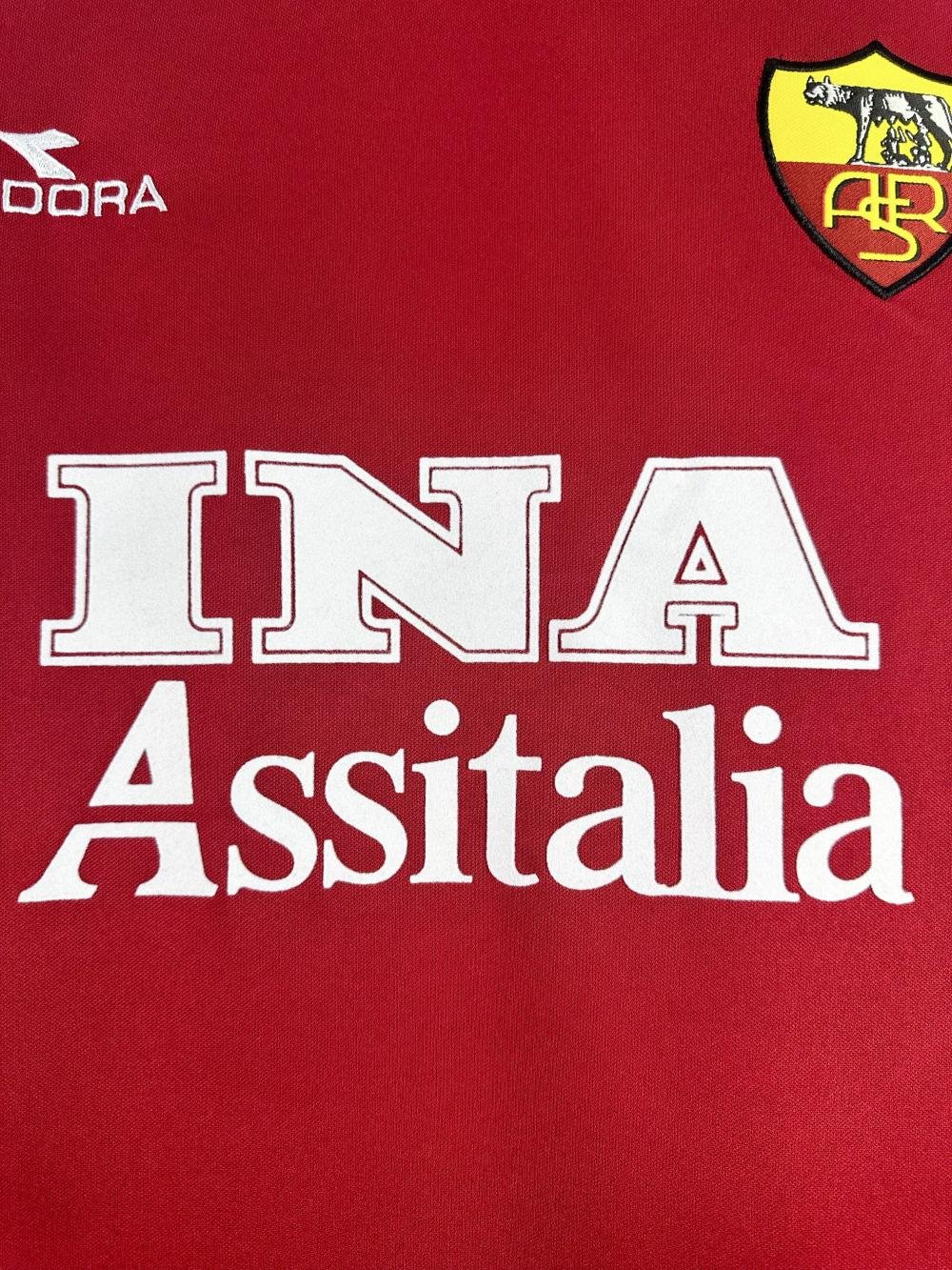 1998-1999 Retro Long Sleeve Roma Home