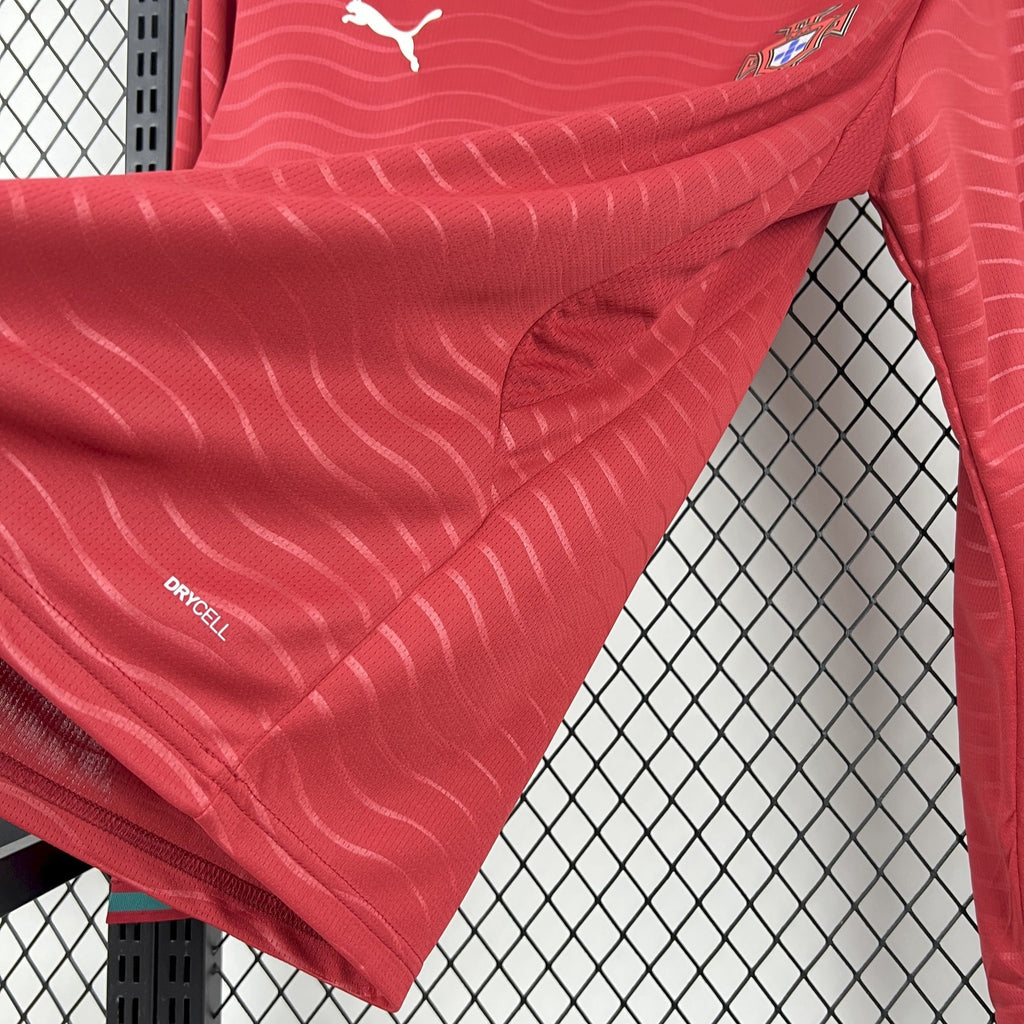 2026 Long Sleeves Portugal Home Football Jersey 1:1 Thai Quality topjersey