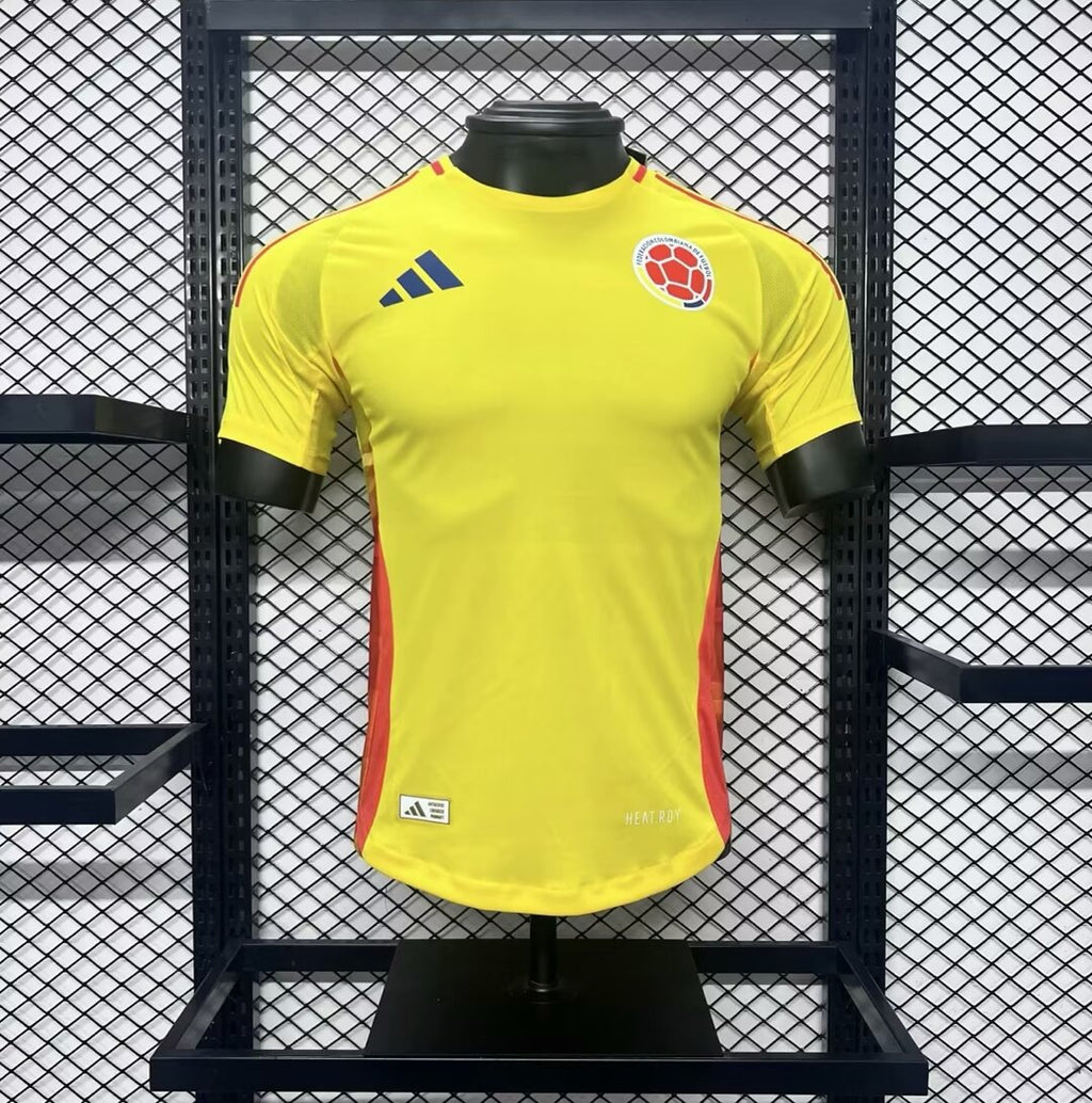 2024-2025 Player Version Colombia National Team Home Jersey