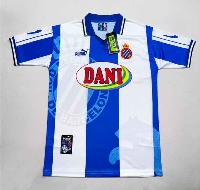 1998-1999 Retro RCD Espanyol Home