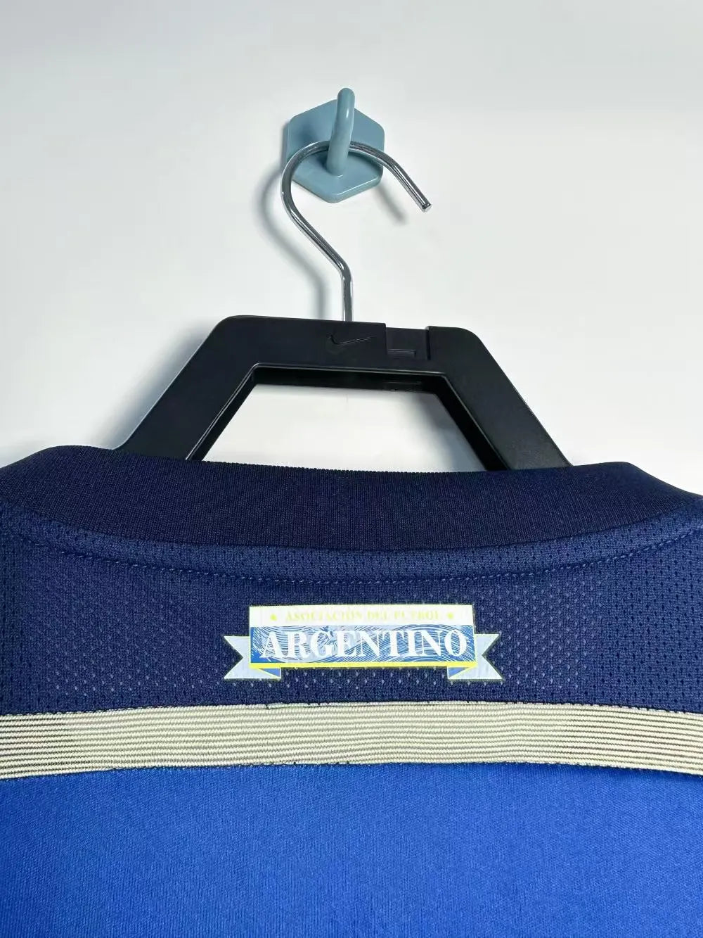 2014 Retro Long Sleeve Argentina National Team Away Jersey