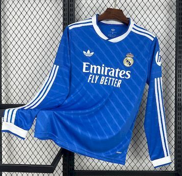 2025/2026 Long Sleeves Real Madrid Third Away