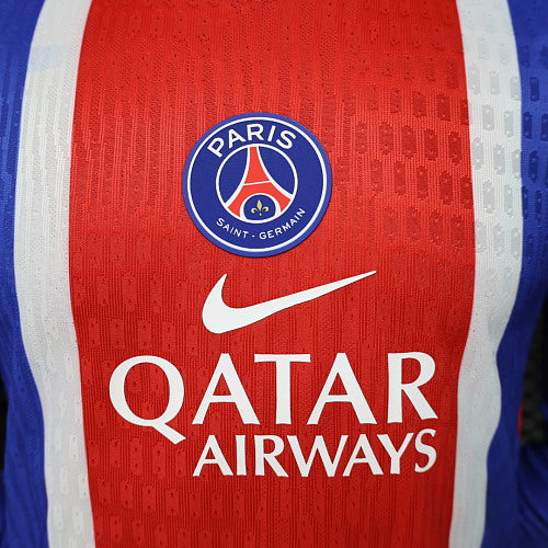 2026/2027 Long Sleeve Player Version Paris Saint-Germain Home Football Shirt 1:1 Thai Quality topjersey