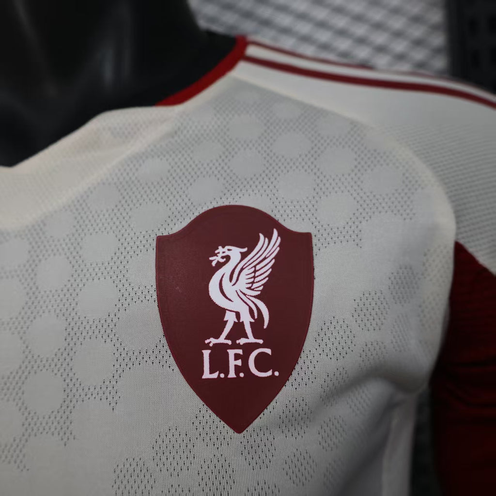 2025/2026 Long Sleeve Player Version Liverpool Away