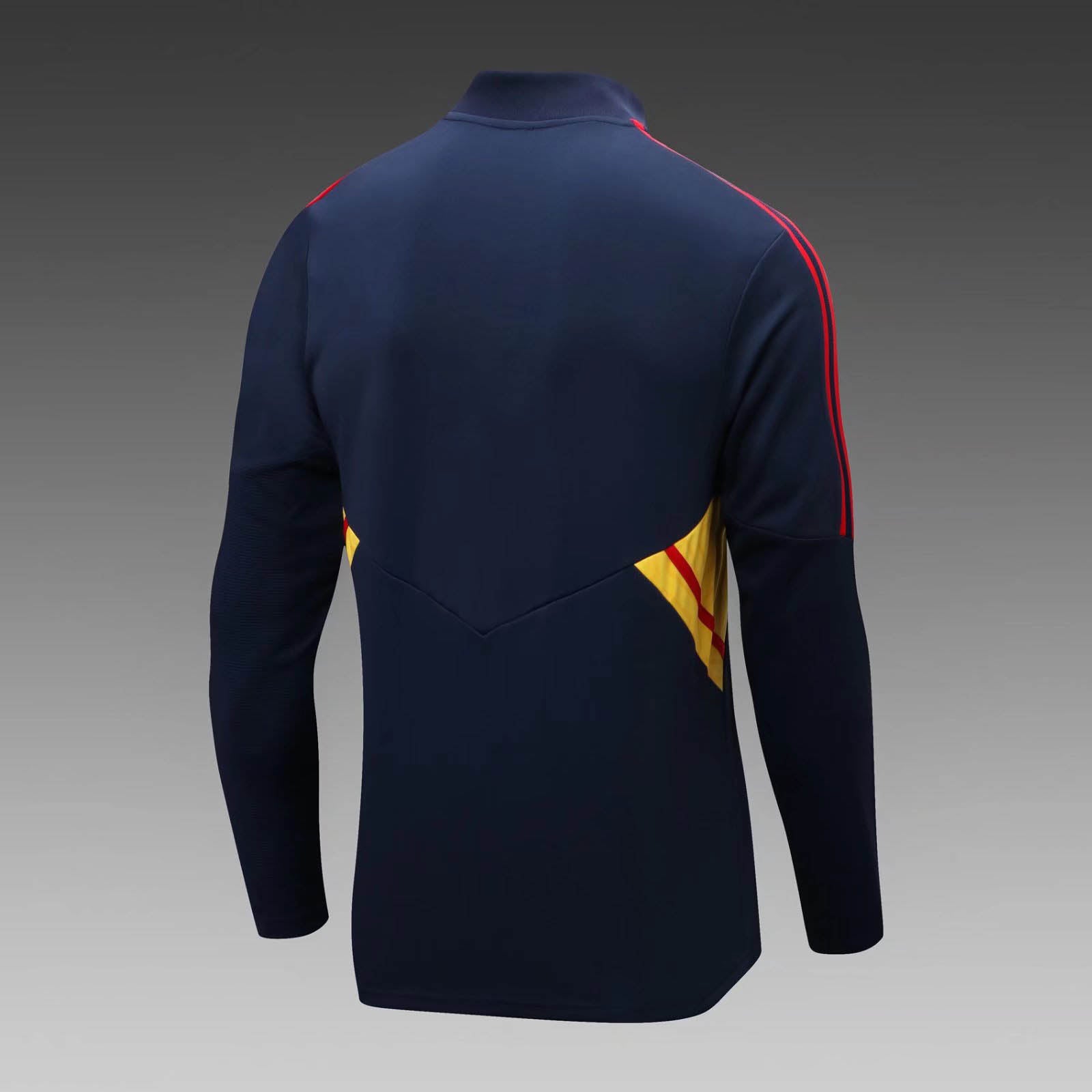 2022/2023 Arsenal Half-Pull Training Suit Royal Blue