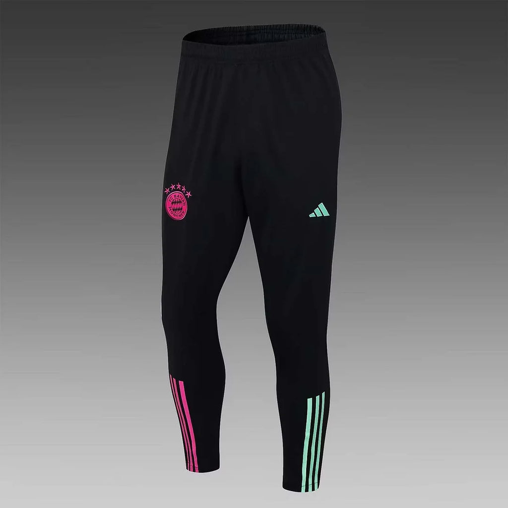 2023/2024 Bayern Munich Half-Pull Training Suit Black