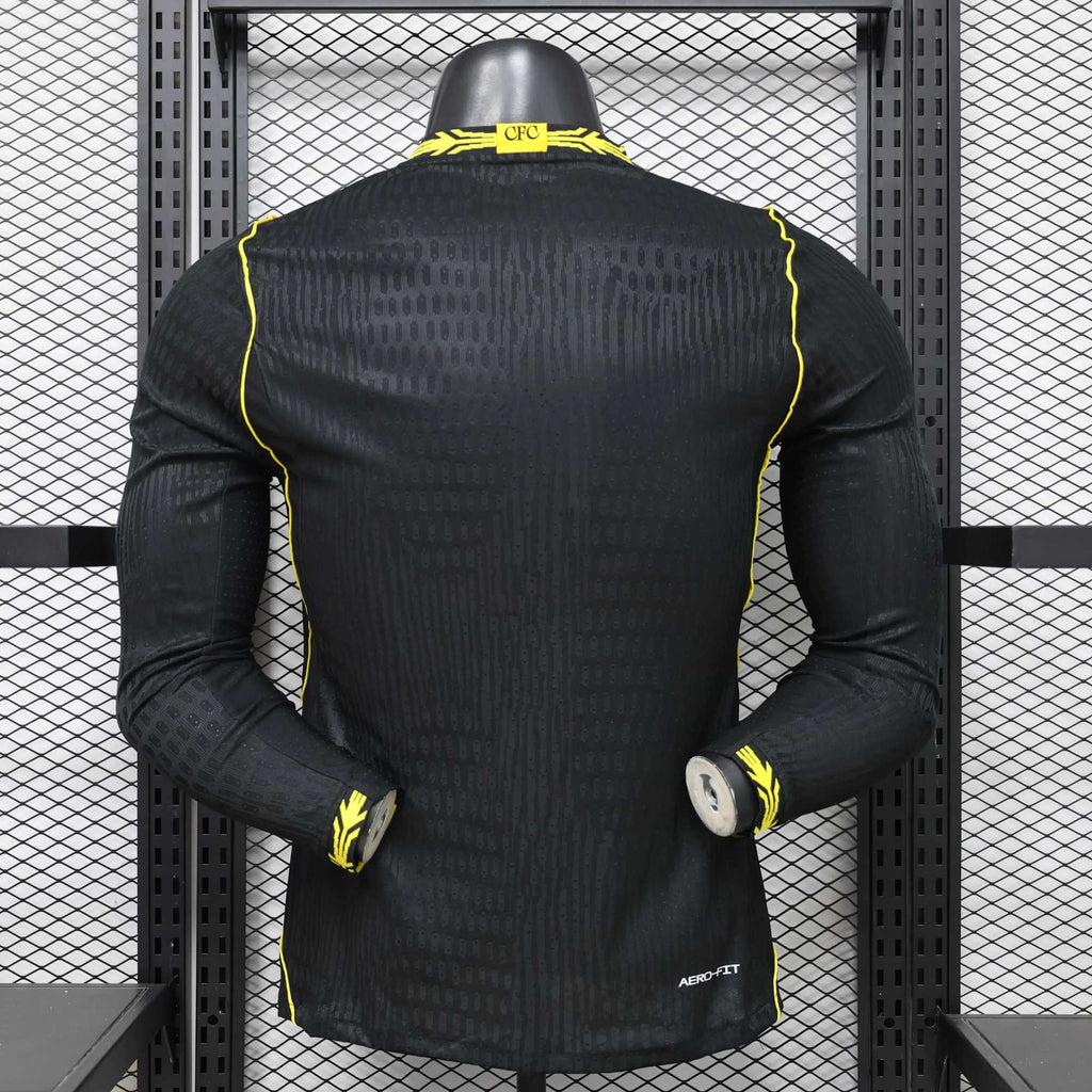 2026/2027 Long Sleeve Player Version Chelsea Away Football Shirt 1:1 Thai Quality