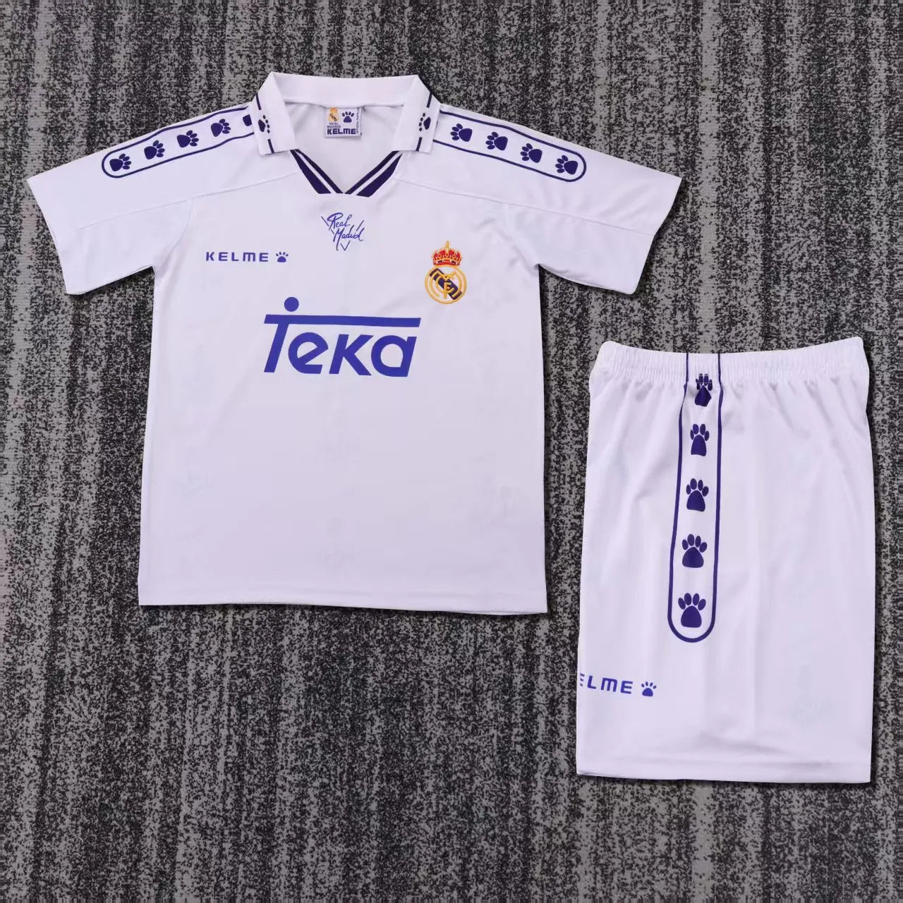 1994-1996 Retro Real Madrid Home