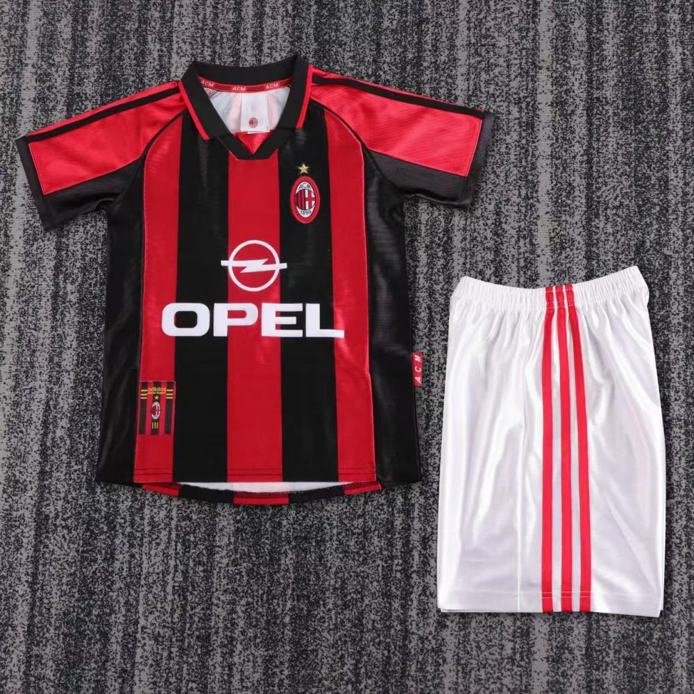 1998-1999 Retro AC Milan Home