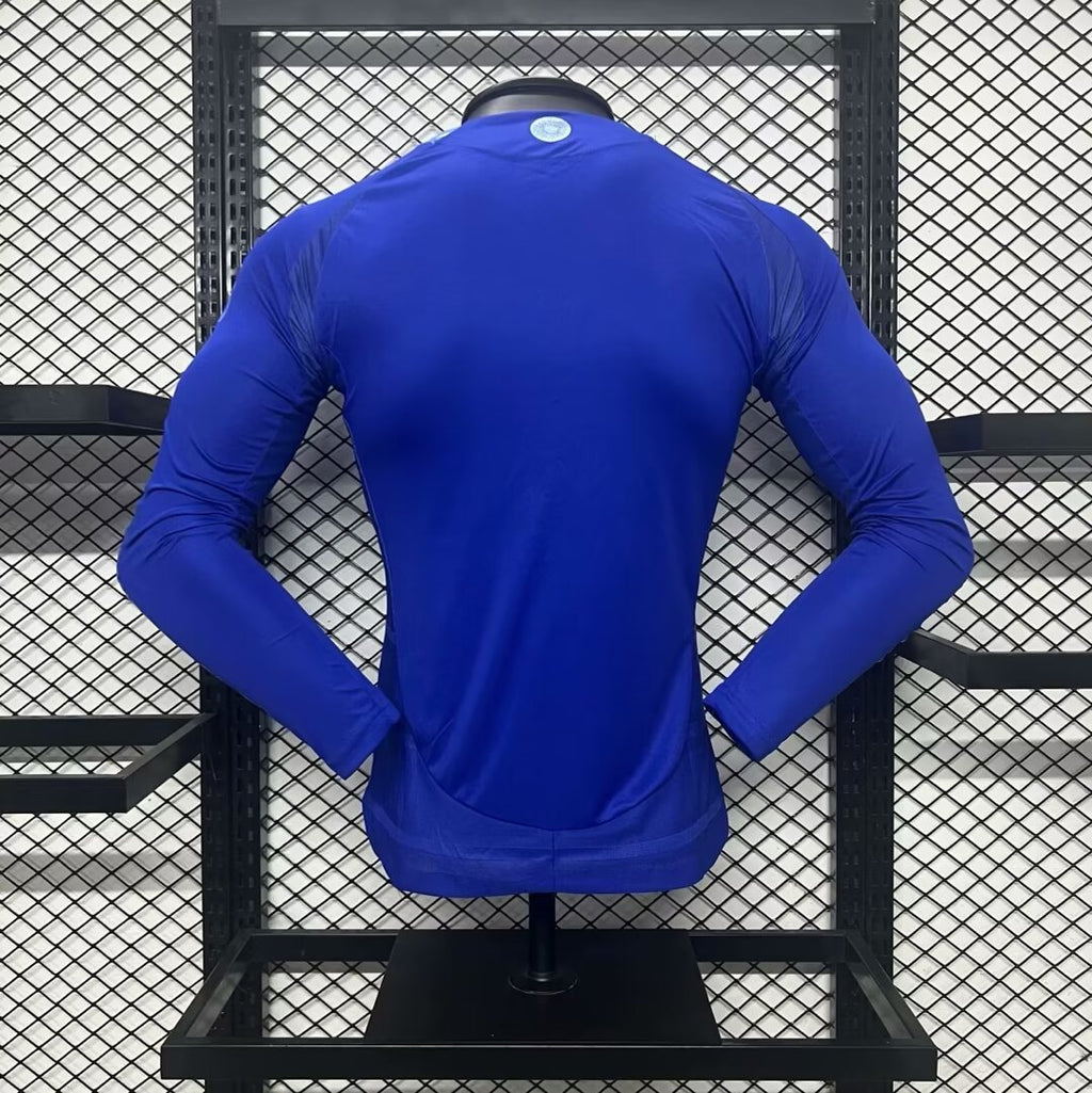 2024-2025 Player Version Argentina Away Long Sleeves Jersey
