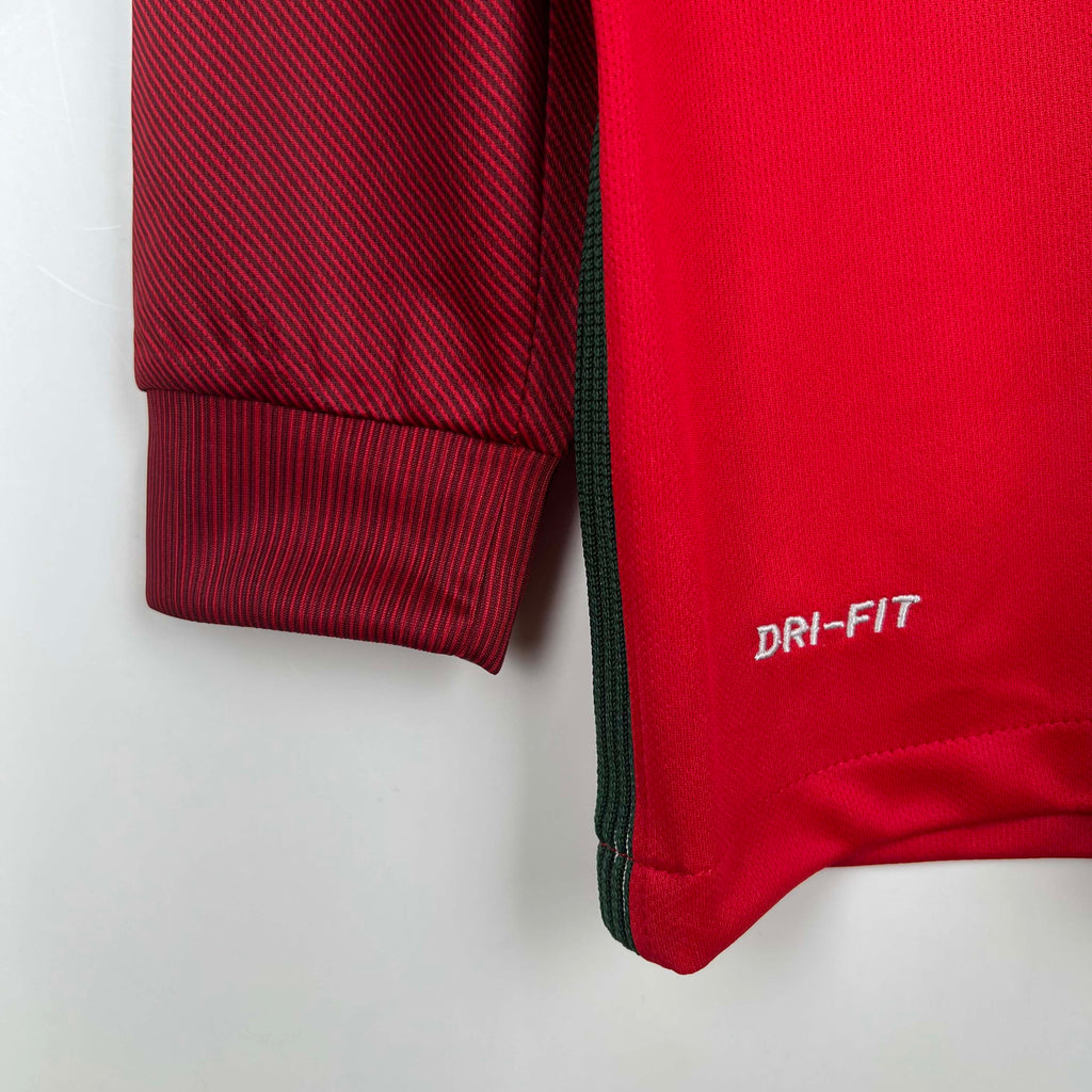 2016 Retro Long Sleeve Portugal Home