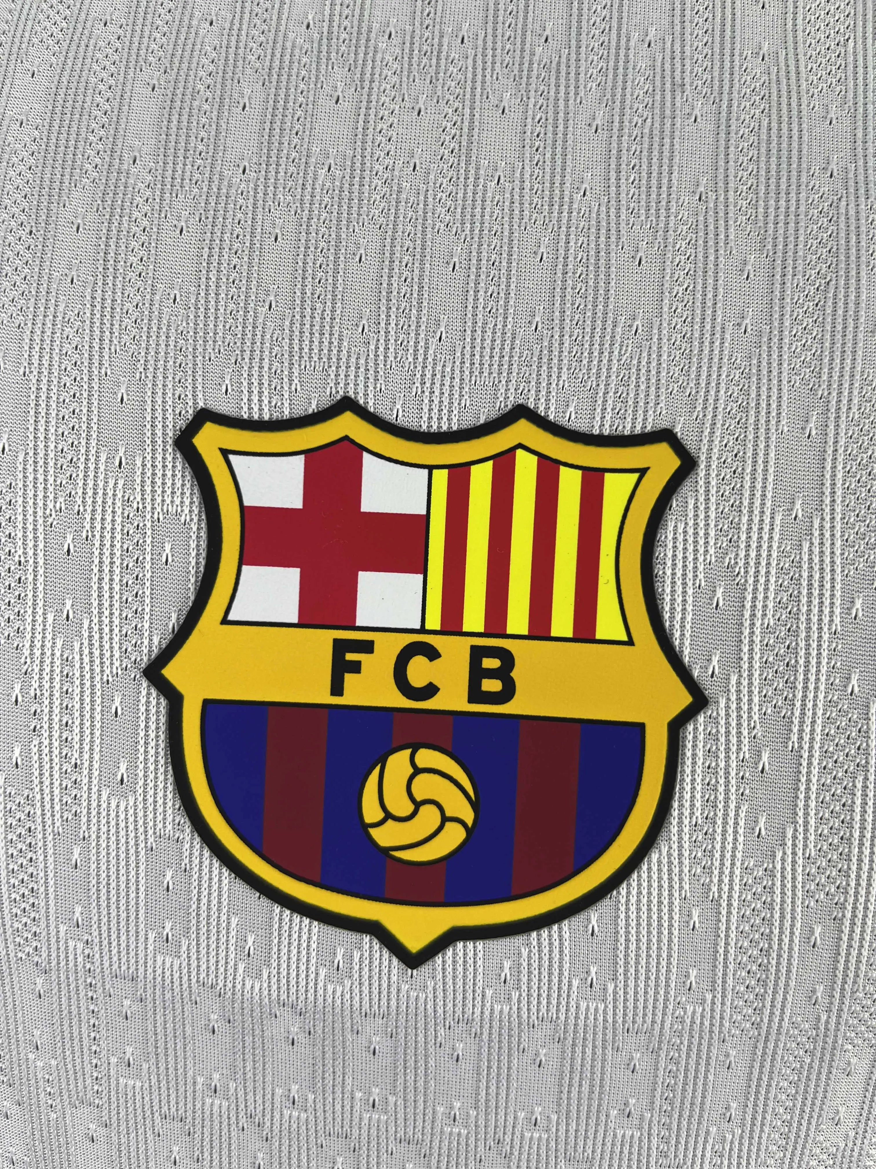 2025/2026 Player Version Barcelona White Coldplay