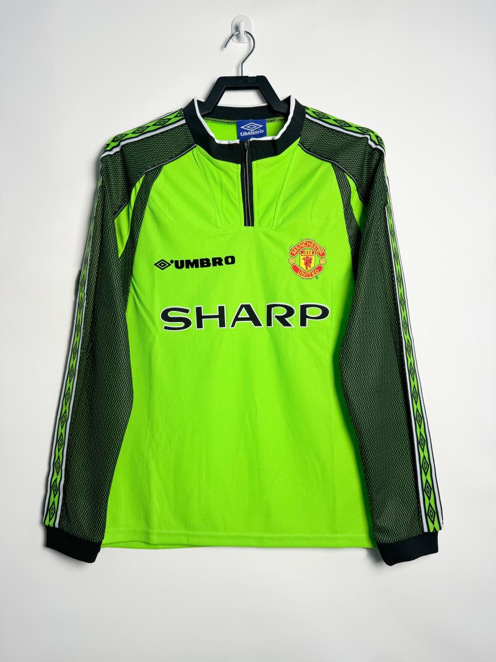 1998-1999 Retro Long Sleeve Manchester United Goalkeeper