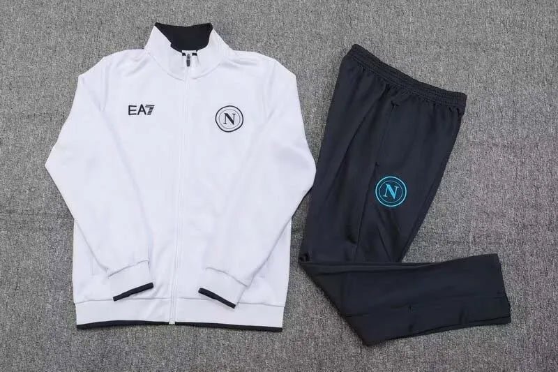 2024 Napoli  Long Zipped Jacket white