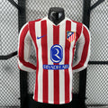 2025/2026 Player Version Atletico Madrid Home Long Sleeve