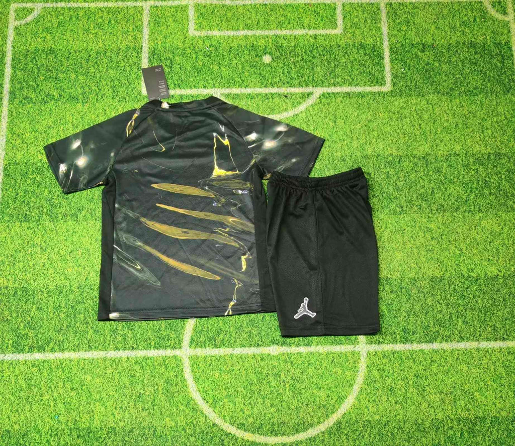 2026/2027 Kids Size Psg Paris Special Edition Black  Football Shirt 1:1 Thai Quality