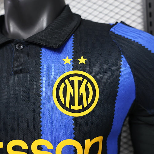 2026/2027 Long Sleeves Player Version Inter Milan Home Football Jersey1:1 Quality Thai topjersey