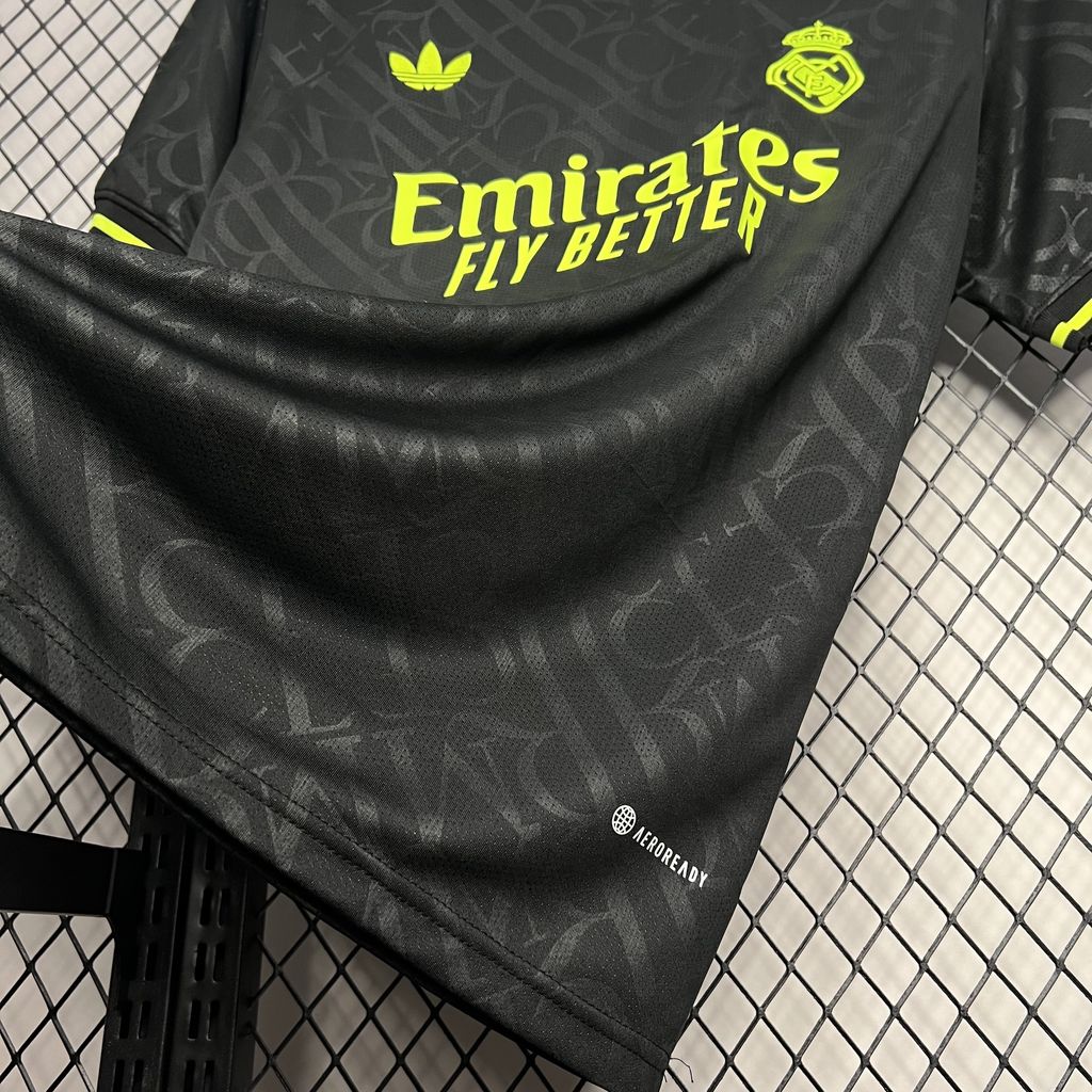 2024/2025 Real Madrid X Black And Neon Unique Jersey