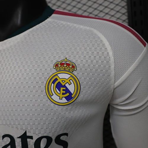 2026/2027  Long Sleeve Player Version Real Madrid Home Jersey 1:1 Thai Quality topjersey