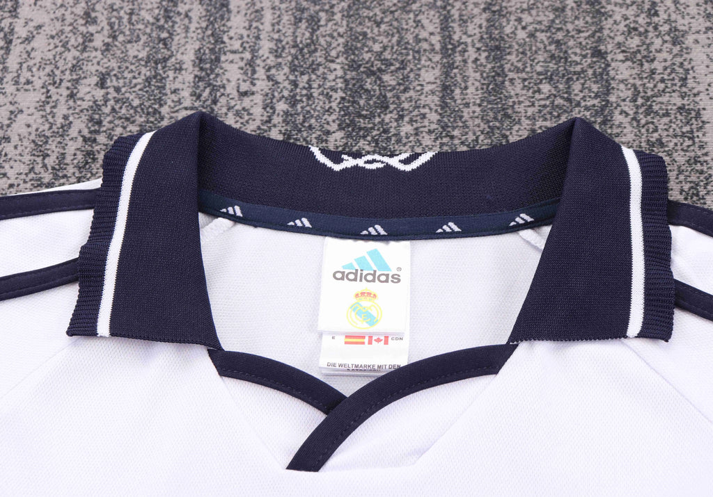2000-2001 Retro Real Madrid Home