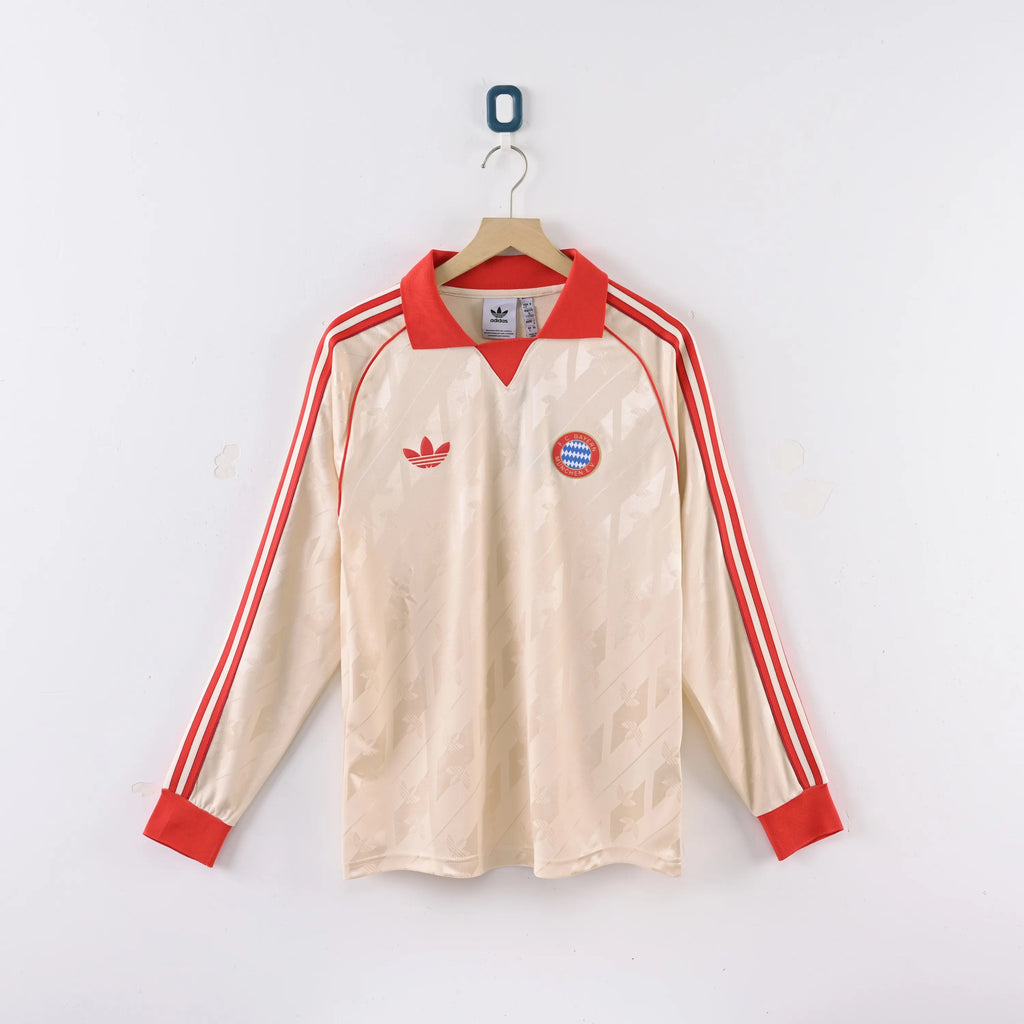 2024/2025 Long Sleeve Bayern Munich Special Edition Apricot